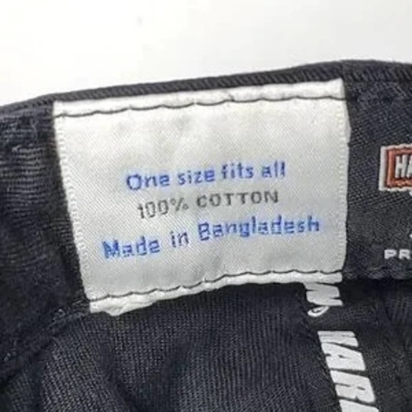 HARLEY DAVIDSON Hat Cap Strap-Back OS - Picture 8 of 8